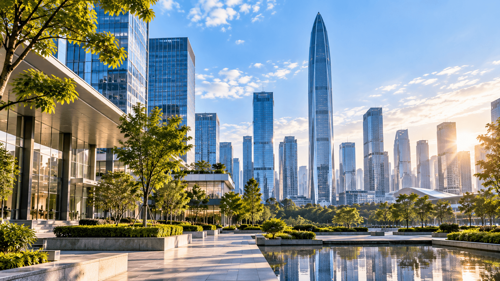 Shenzhen modern technology business district